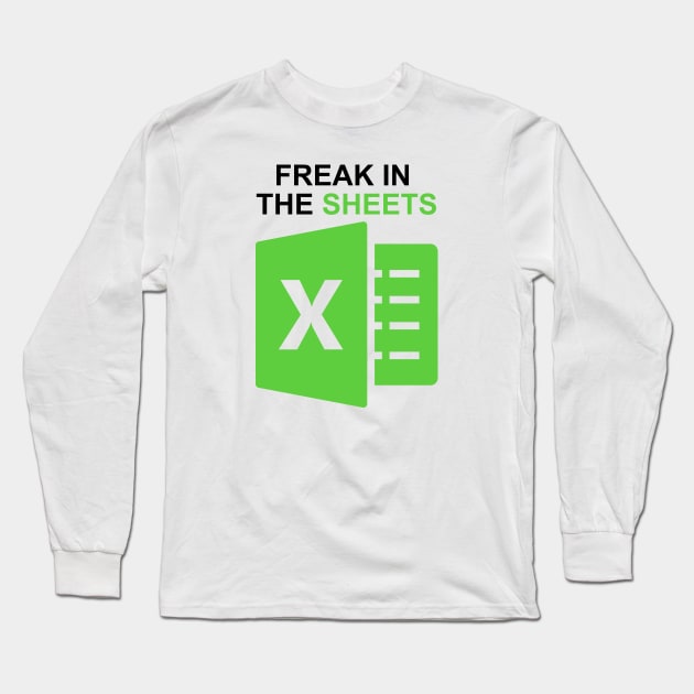 Freak In The Sheets Long Sleeve T-Shirt by Xtian Dela ✅
